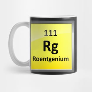 Roentgenium Periodic Table Element Symbol Mug